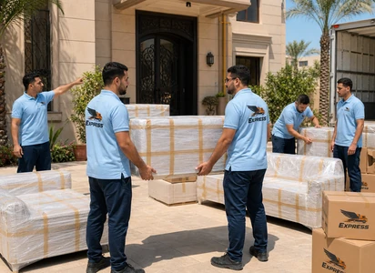 نقل عفش بجدة يتم باحتراف من خلال تغليف الكراسي والمفروشات الفردية لحمايتها أثناء التحميل والتفريغ للاطلاع أكثر، تصفح صور نقل عفش توثق هذه الخطوات.